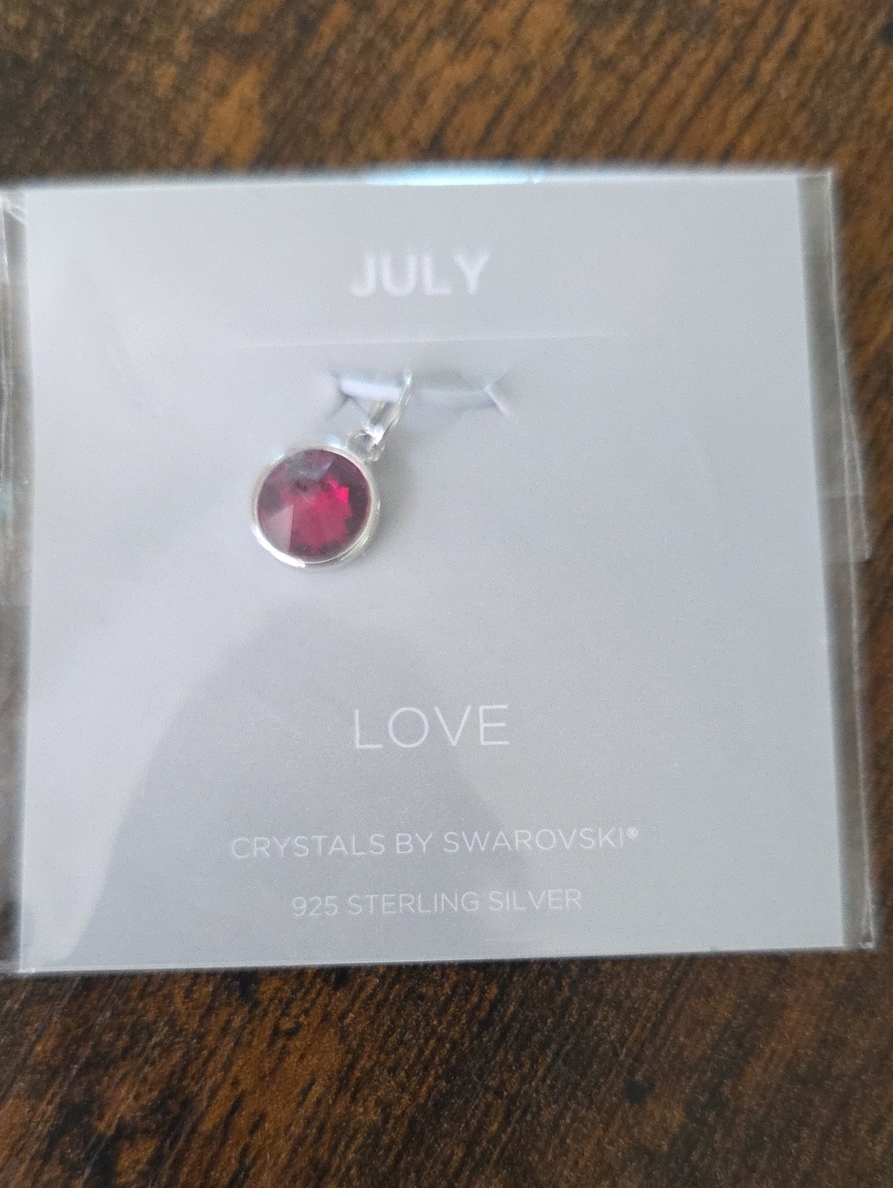 Origami Owl July Birthstone CORE Memento Charm Pendant - CR1130